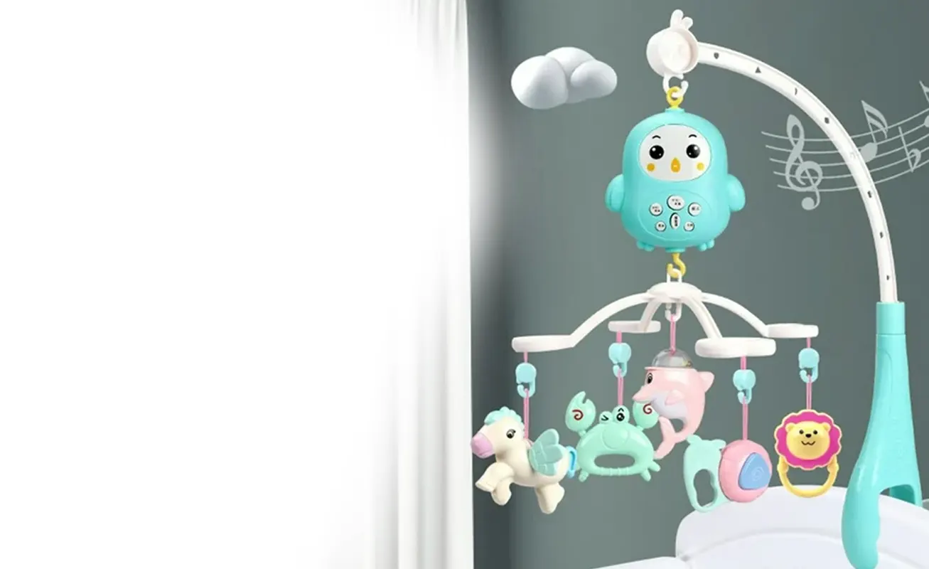 Móvil musical para cuna